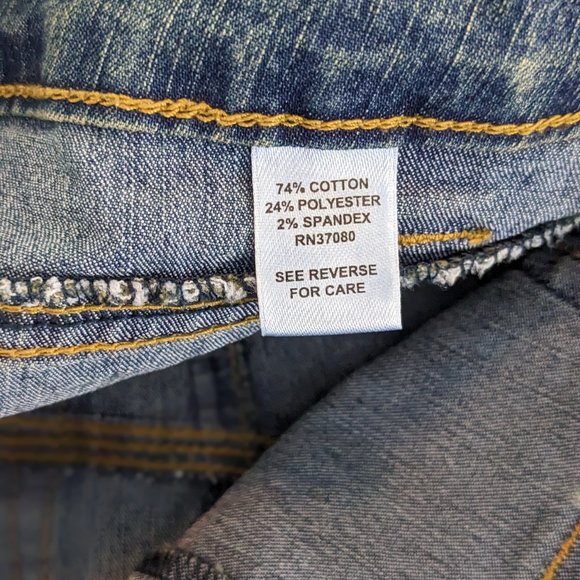 CATO Woman Vintage Denim Pleated Flare Skirt - Picture 5 of 6